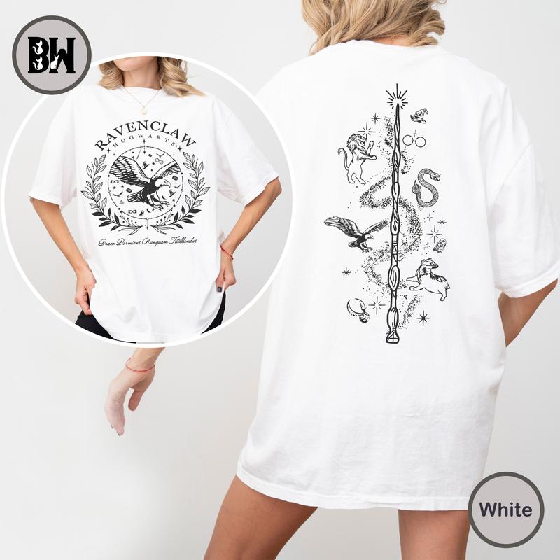 Ravenclaw Vintage, Hogwarts House Sweatshirts, Wizard World Sweatshirt, Magic World Shirt, Hp Fan Gift, Unisex T Shirt, Sweatshirt