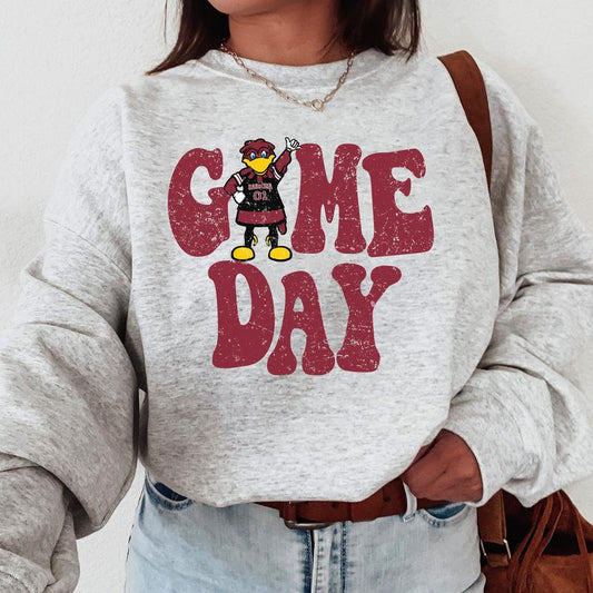South Carolina Gamecocks Vintage College Game Day Football NCAA Sweatshirt, Vintage Sweatshirt NCAA, Classic Sport Sweatshirt, Gifts For Football Fan Sport