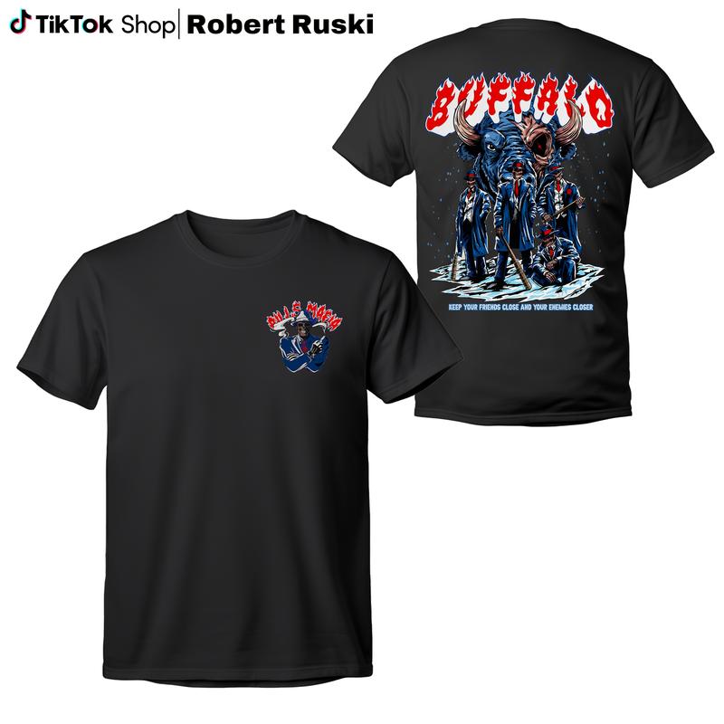 Vintage Buffa Bills Shirt, Mafia Bill Unisex T-Shirt, Gift For Football Fans