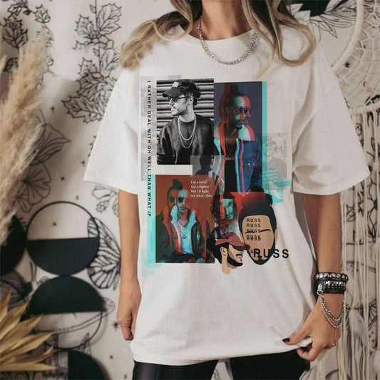 Russ Merch Santiago Album It Was You All Along Tour 2024 Shirt , Free Shipping, Unisex T-Shirt, Crewneck Sweatshirt, Hoodie, tour 2024 shirt, retro sh