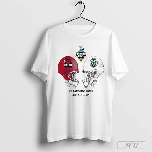 Snoop Dogg Arizona Bowl Ncaa 2024 2025 Bowl Games Miami Redhawks Vs Colorado State Rams At Arizona Stadium T Shirt