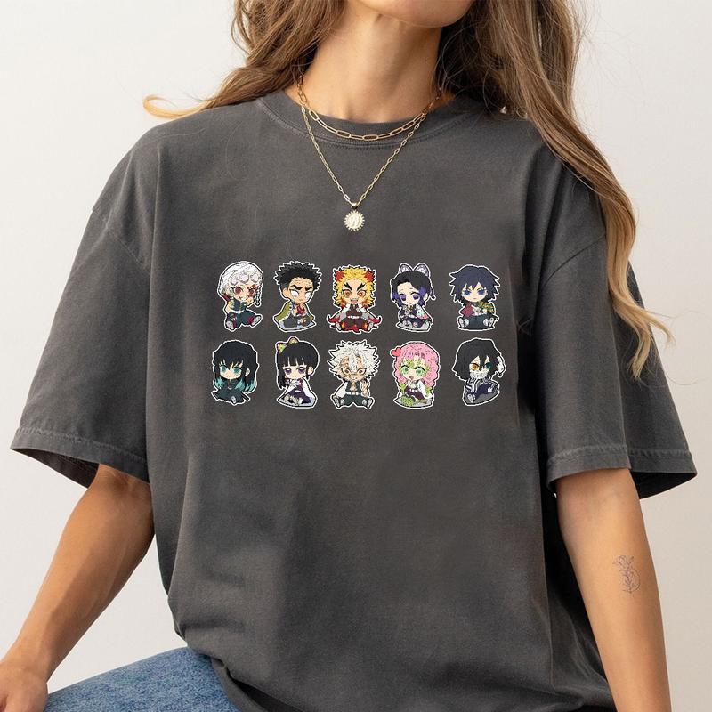To The Hashira Training Chibi Demon Slayer Shirt, Kimetsu No Yaiba t-shirt, anime sweatshirt hoodie, Tanjiro shirt, Rengoku t-shirt