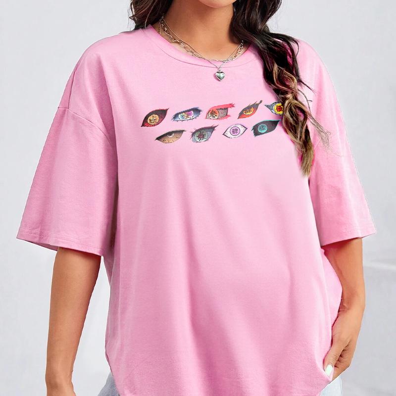 The Eyes of Kizuki in Demon Slayer Shirt, Upper Moon Demon Eyes Sweatshirt, Kimetsu No Yaiba t-shirt, anime sweatshirt hoodie