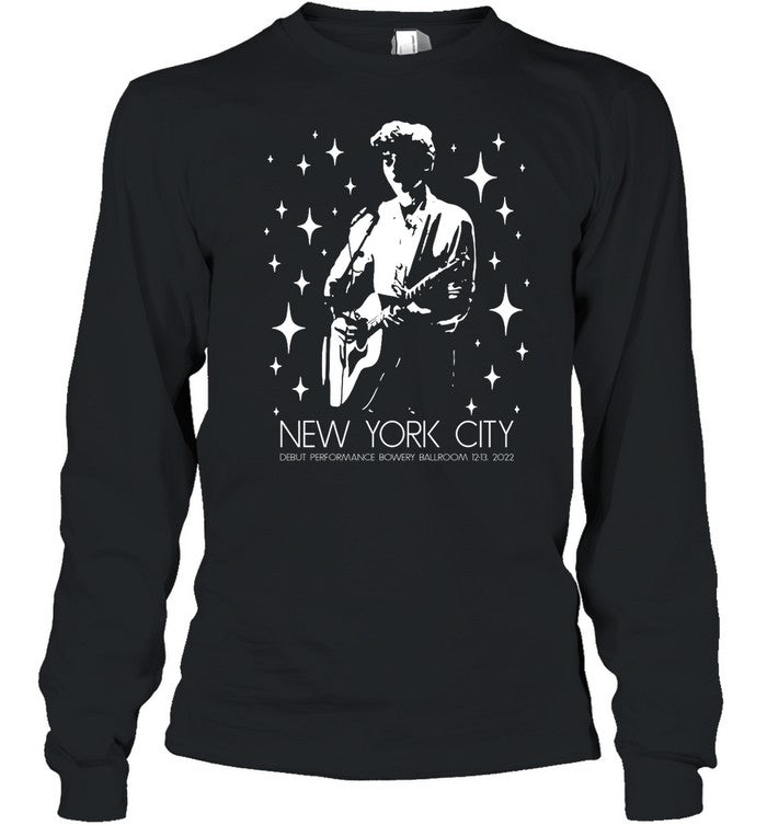 Joshua Bassett Tour 2022 Bowery Ballroom New York City Long Sleeve Tee