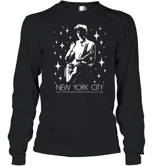 Joshua Bassett Tour 2022 Bowery Ballroom New York City Long Sleeve Tee