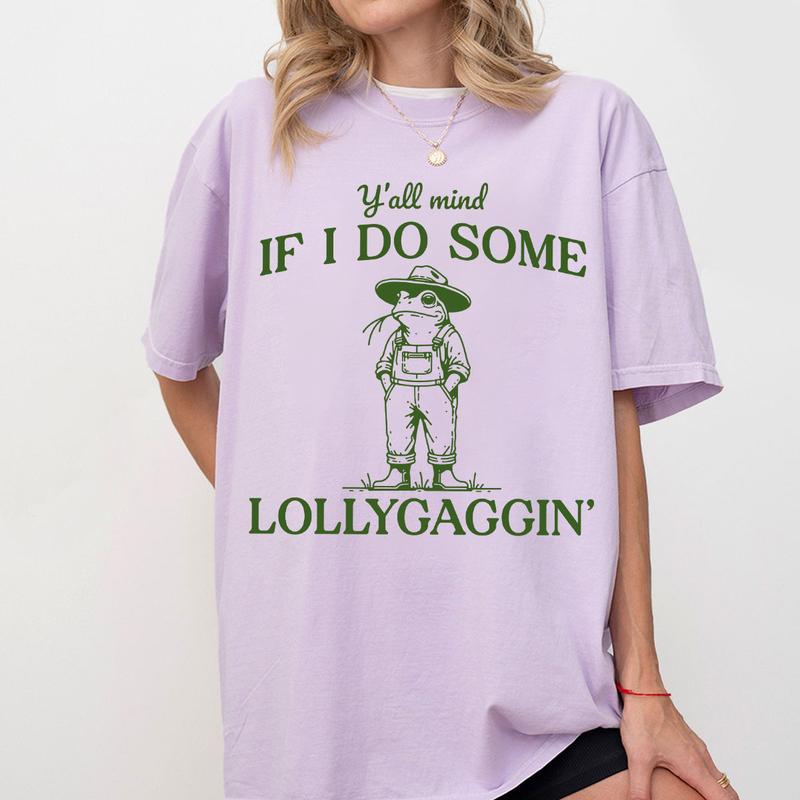 Y'all Mind If I Do Some Shirt, Funny Shirt For Women, Frog Shirt, Frog Lover Tee, Cowboy Frog Shirt, Funny Western Shirt, Frog T-shirt, Women's Tops, 90s Graphic Shirt, Funny Cowgirl Shirt, Gift For Her, Frog Meme Tee
