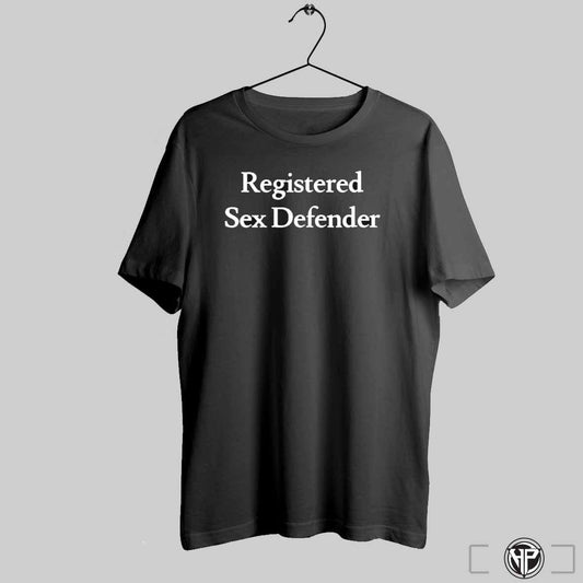 Registered Sex Defender Shirt Trendy Sweatshirt