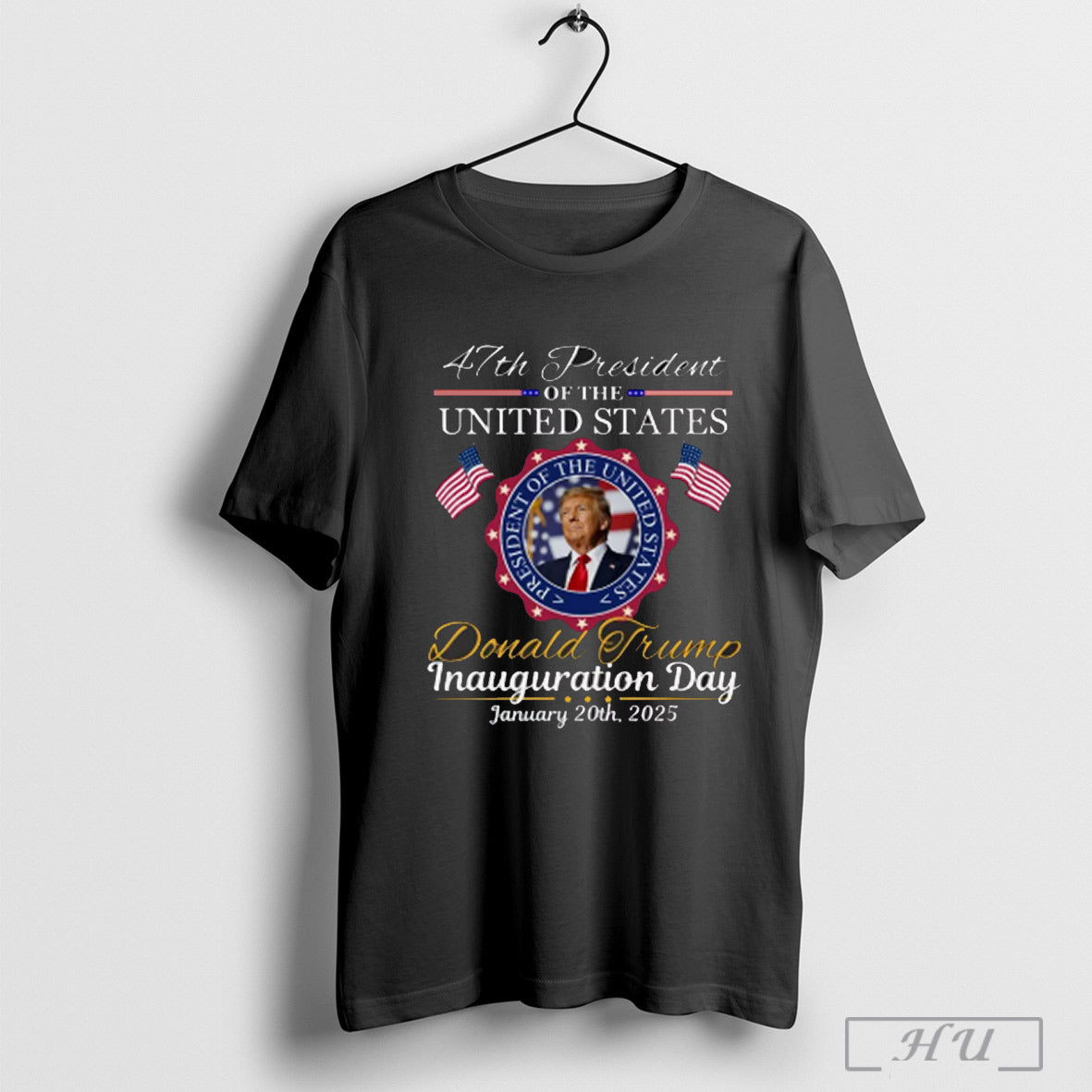President Donald Trump Inauguration Day 2025 Shirt Authentic Maga 47th President