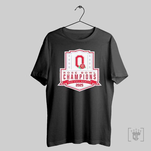 Rose Bowl Game Champions 2025 Ohio State Buckeyes For Fans T Shirt