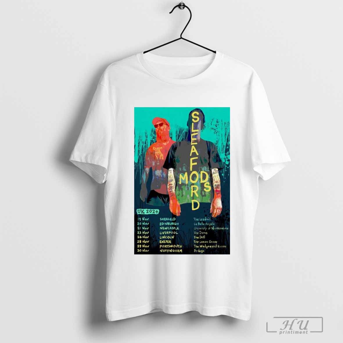 Sleaford Mods UK Tour 2024 Shirt