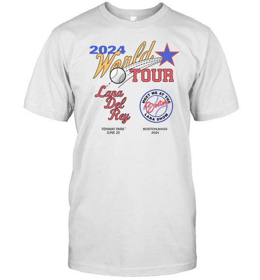 Lanadelreyusstore World Tour 2024 Shirt