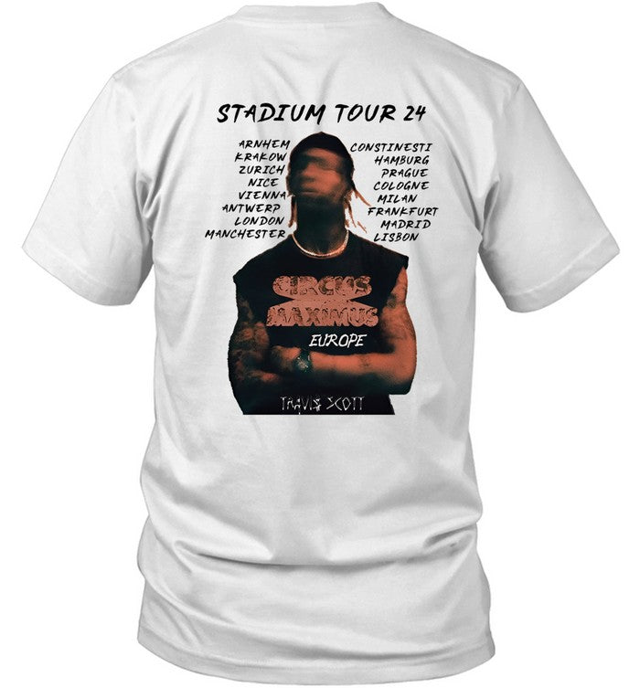 T-Shirt Travis Scott Stadium Europe Tour 2024