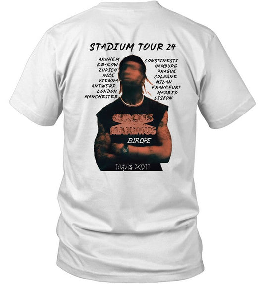 T-Shirt Travis Scott Stadium Europe Tour 2024