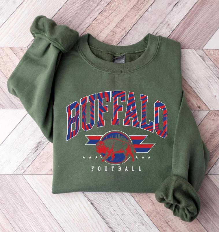 Buffalo Football Shirt, Buffalo Football Sweatshirt T-Shirt And Hoodie, Trendy Buffalo Football Fan Gift, Buffalo Game Day Shirt, Gift For Fans