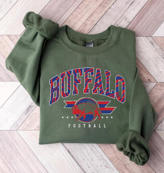 Buffalo Football Shirt, Buffalo Football Sweatshirt T-Shirt And Hoodie, Trendy Buffalo Football Fan Gift, Buffalo Game Day Shirt, Gift For Fans
