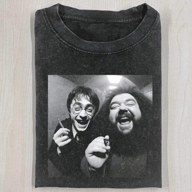 HARRY POTTER SMOKING SHIRT, HARRY POTTER Funny Tee, Movie Shirt, Halloween Shirt, Unisex T-Shirt, Gift For Men Women