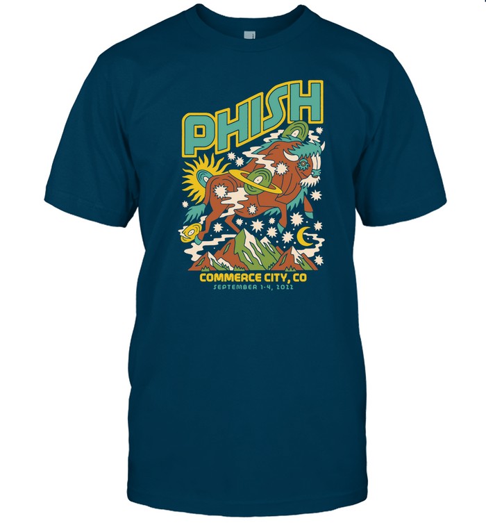 2022 Phish Commerce City, Colorado SEPT 1 4 Tee