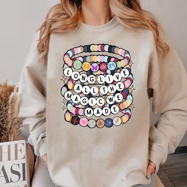 Long Live Friendship Bracelet Stack TshirtSweatshirtHoodie,Friendship Bracelet Tshirt, Tshirt for Fan, Fan Gifts