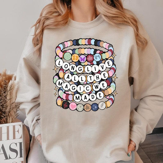 Long Live Friendship Bracelet Stack TshirtSweatshirtHoodie,Friendship Bracelet Tshirt, Tshirt for Fan, Fan Gifts