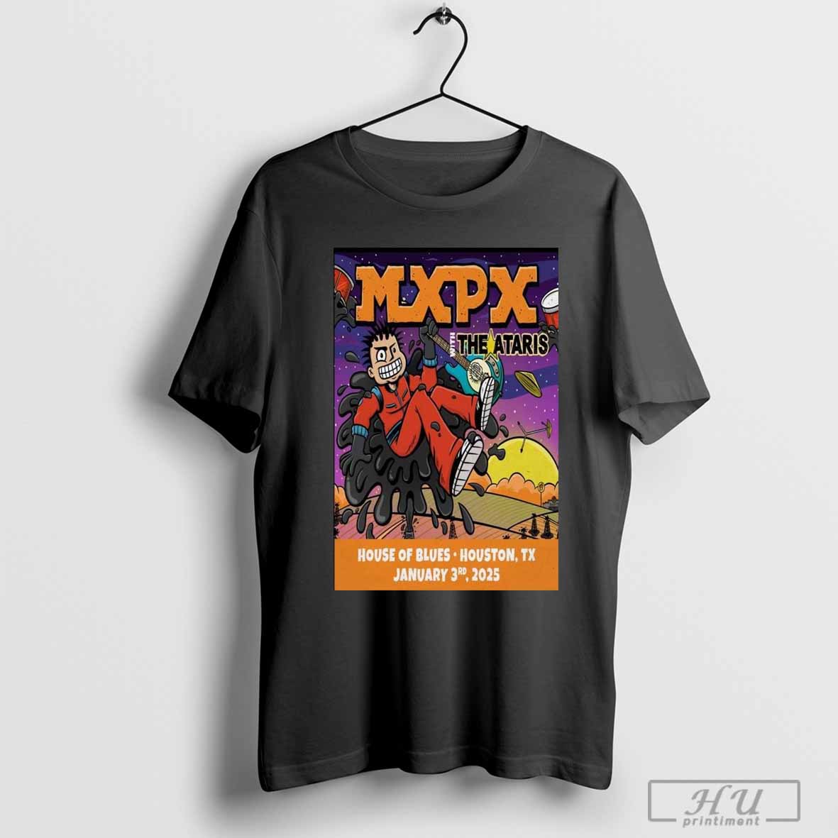 Poster MXPX With The Ataris Jan 3 2025 House Of Blues Houston TX t-shirt