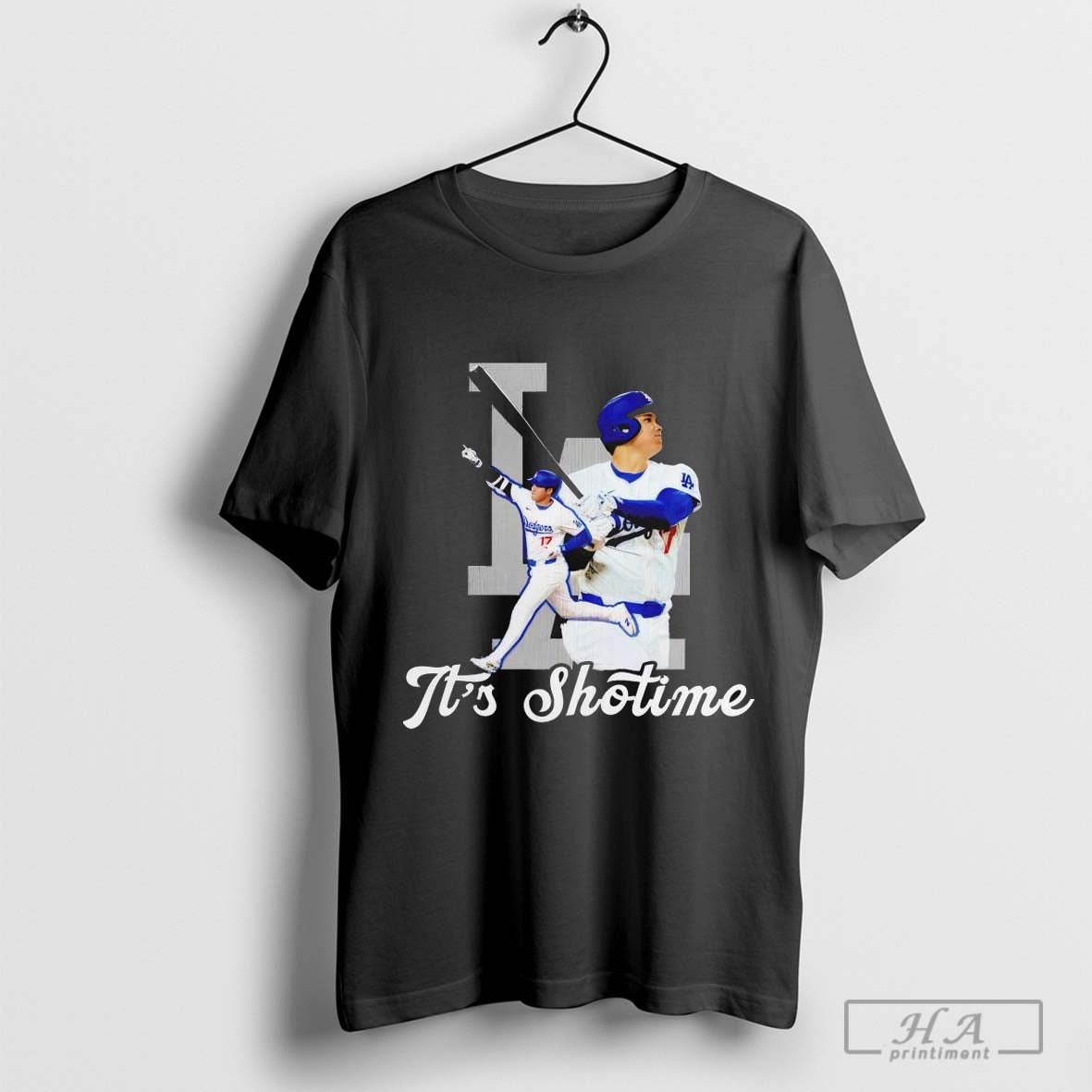 Shohei Ohtani Los Angeles Dodgers Itâ€™s Shotime T-Shirt