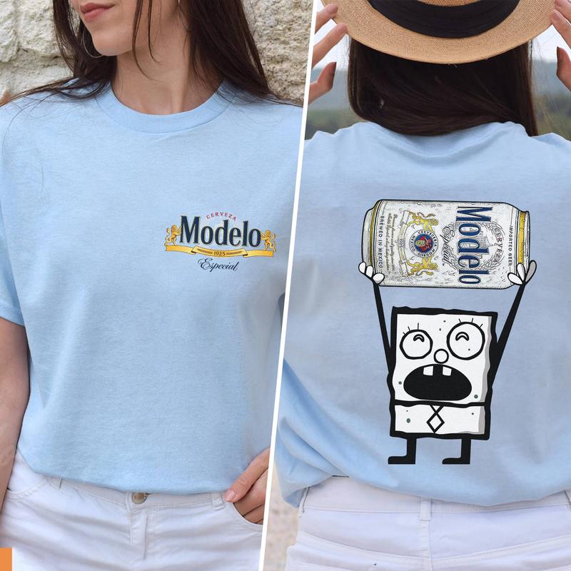 Modelo Especial Est 1925 Shirt, Doodlebob Character Movie Tshirt, Beer, Drinking Lover, Funny Shirt