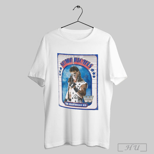 Ripple Junction Shawn Michaels The Heartbreak Kid Trading Card Wwe 2025 T Shirts Sweatshirt