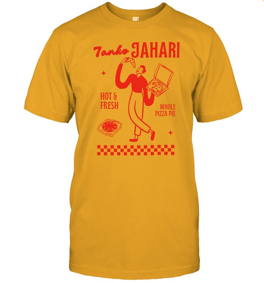 Impractical Jokers Tanko Jahari Hot & Fresh Whole Pizza Pie Shirt