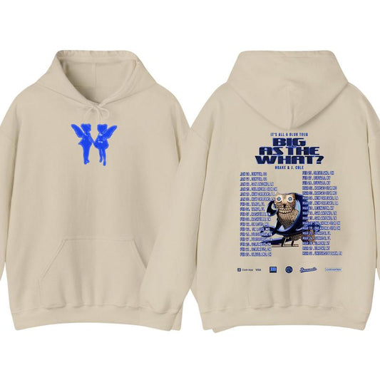 Drake For All The Dogs Scary Hours Edition Album Cover Itâ€™s All A Blur Big As The What Tour 2024 Unisex Hoodie dandy hoodie