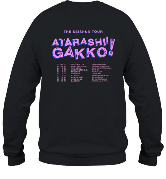 Atarashii Gakko The Seishun Tour 2024 Shirt