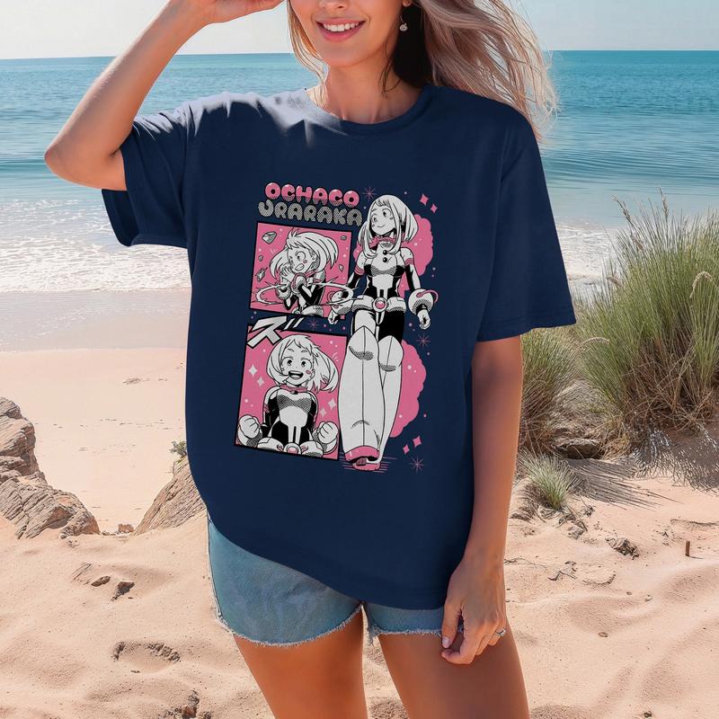 My Hero Academia Ochaco Shirt Vintage Movie, Anime Lovers Tee Graphic Tshirt