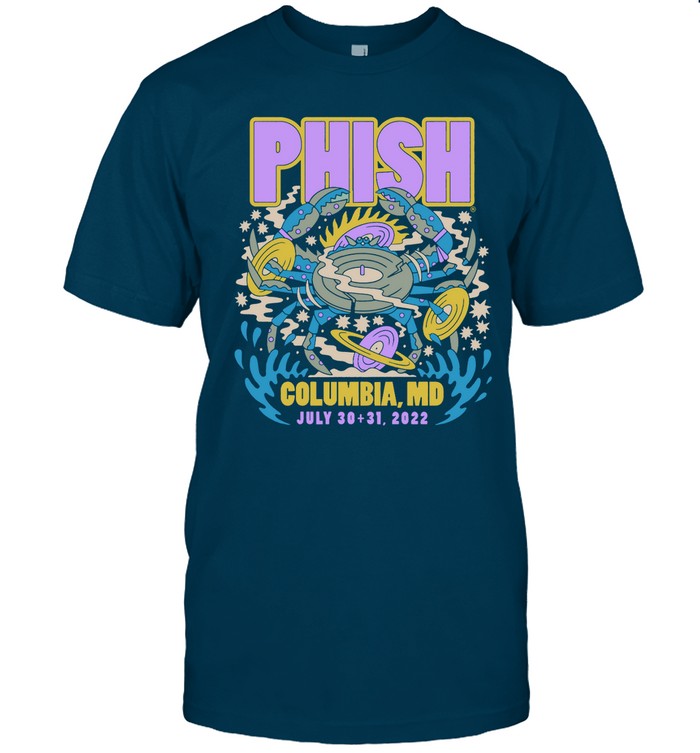 Phish Columbia MD Summer Tour 2022 Tee
