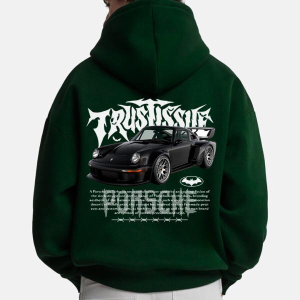 Classsic Porsche x Batmann Hoodie, Unisex, Menswear, Street Racing men Shirt, Car Hoodie, Boyfriend Gift