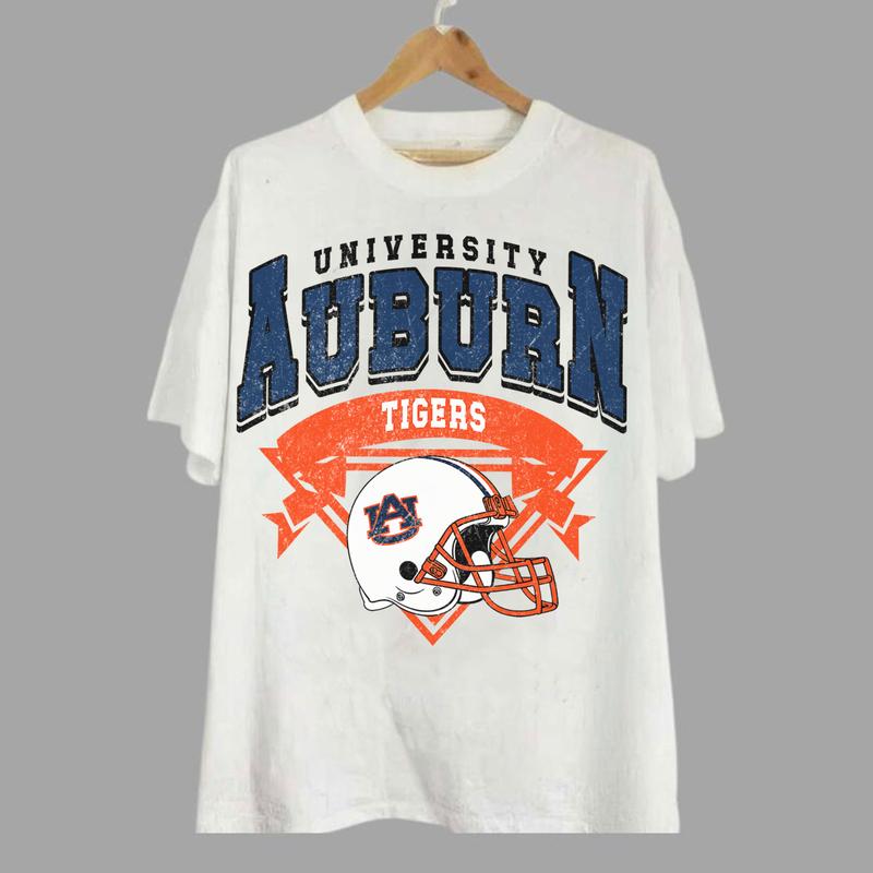 21. Auburn Tigers Vintage NCAA Sweatshirt, University of Auburn Fan Hoodie, Classic Sports Clothing Collection