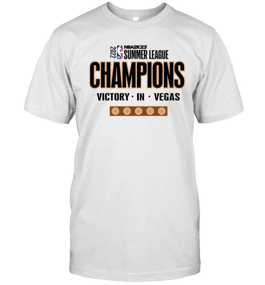 2022 2K23 Summer League Champions Victory In Vegas T-Shirt