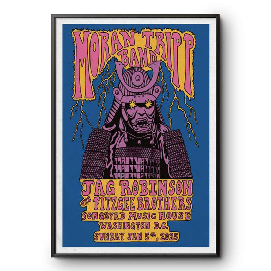 Moran Tripp Band 05 Jan 2025 Songbyrd Music House Washington DC Poster