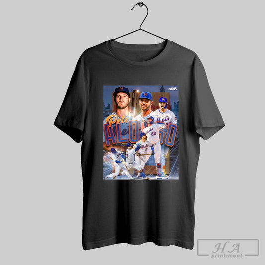Poster New York Mets Mlb Pete Alonso Is Back 2025 Sny Mets T Shirt