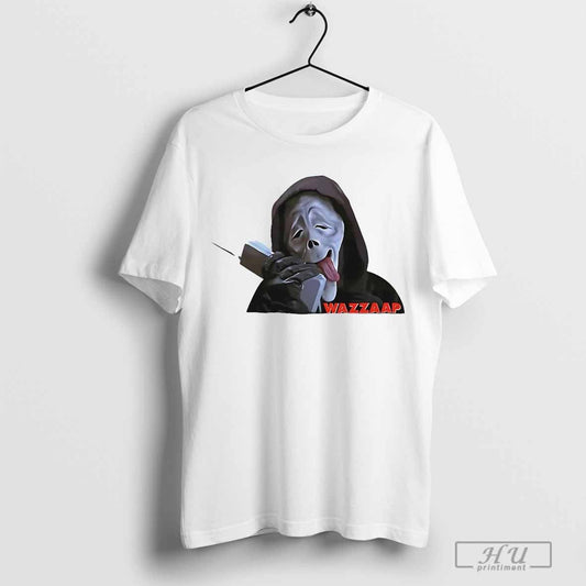 Scary Movie Scream Wazzup T-shirt