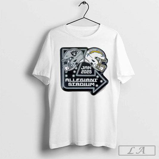 Raiders Vs Chargers 2025 Game Day Pin Shirt, Sweatshirt