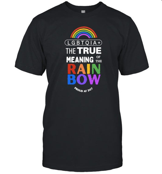 Dr. Jebra Faushay Lgbtqia+ The True Meaning Of The Rain Bow Shirt_1