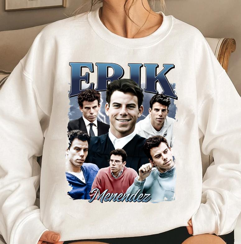 Erik Menendez Graphic Shirt, Lyle and Erik Menendez Shirt, Erik Vintage Shirt, Menendez Brothers Sweatshirt Unisex