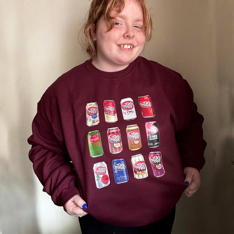 Trendy Dr. Pepper Sweatshirt - Perfect Gift for Soda Lovers