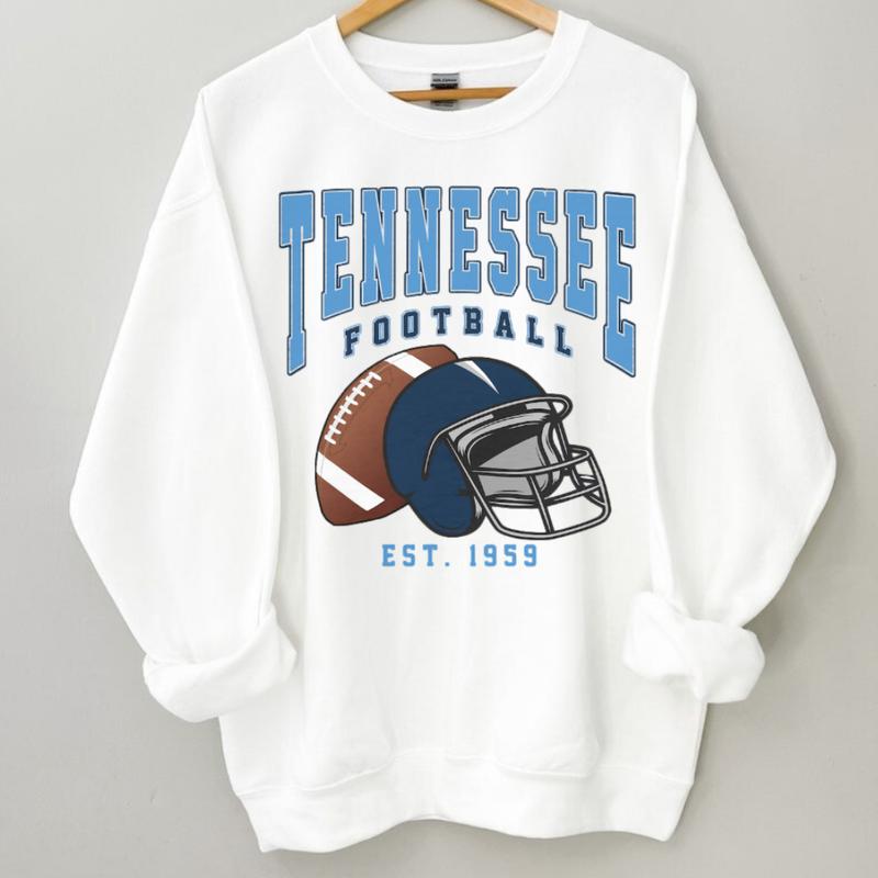 Tennessee Football Shirt/ Sweatshirt, Team Football Vintage Retro College Basketball