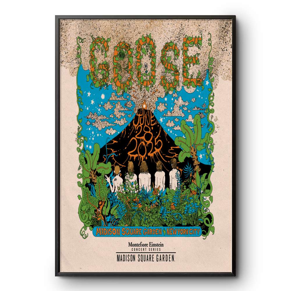 Goose June 28, 2025 Madison Square Garden New York City Poster