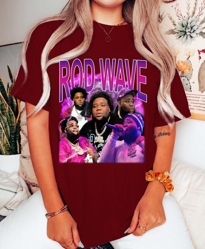 Rodd Wave Trendy Shirt, Vintage Music Trendy Unisex Hoodie Short Sleeve