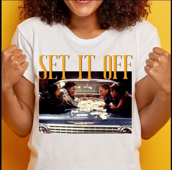 Vintage Set It Off Shirt, Set It Off Tee, Set It Off Fan Shirt, 90s Movie Shirt, Gift For Her