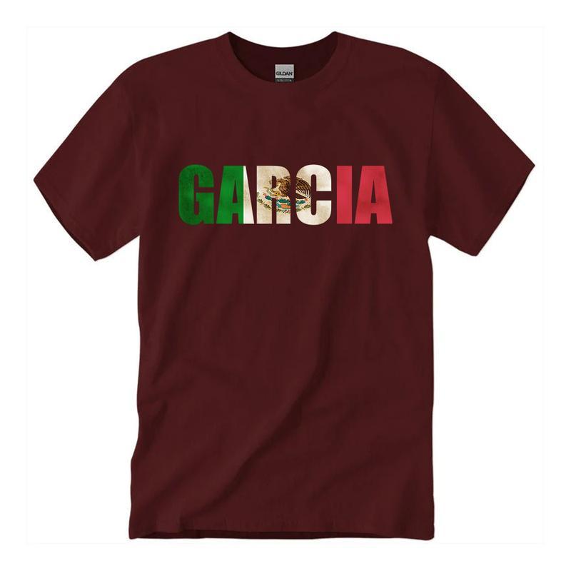 MEXICAN FLAG SHIRTS Unisex Fabric Cotton Collar Classic