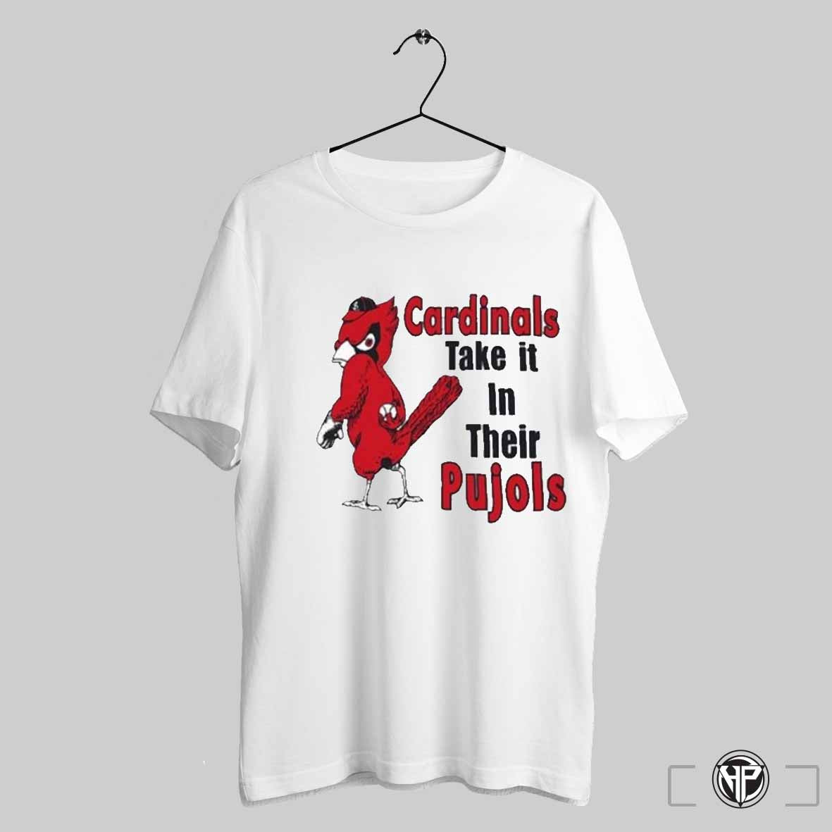 St Louis Cardinals Cardinal Take It In Their Pujols Mascot T Shirts Trendy Sweatshirt