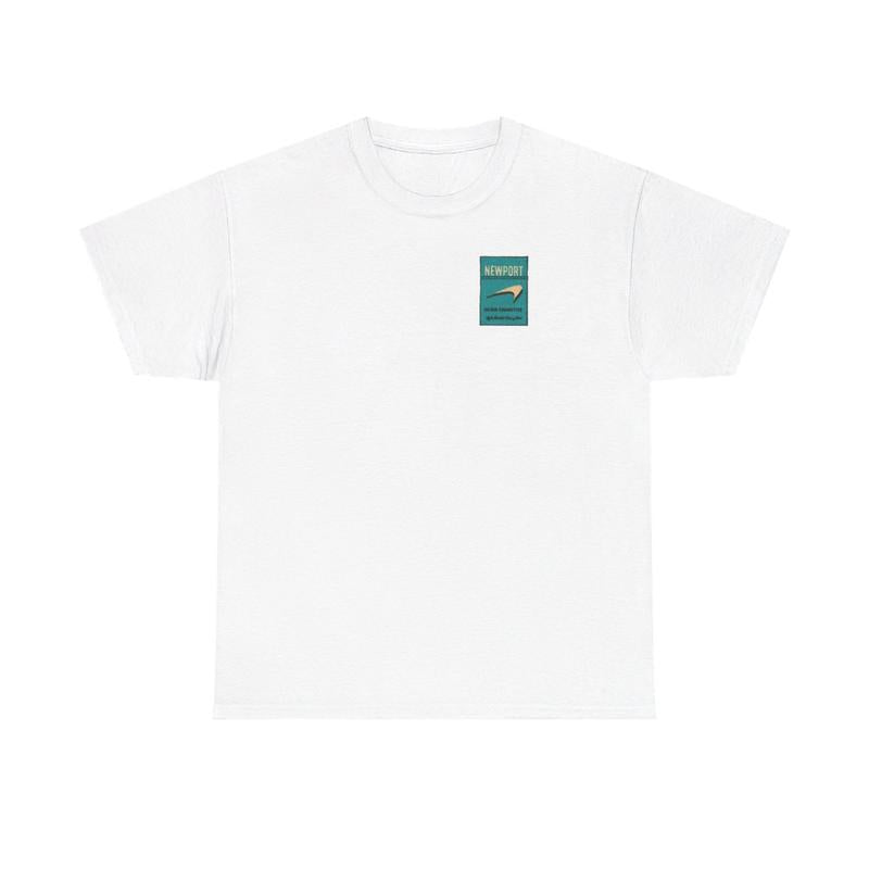 Vintage Newport Tee - Cotton Streetwear Shortsleeve