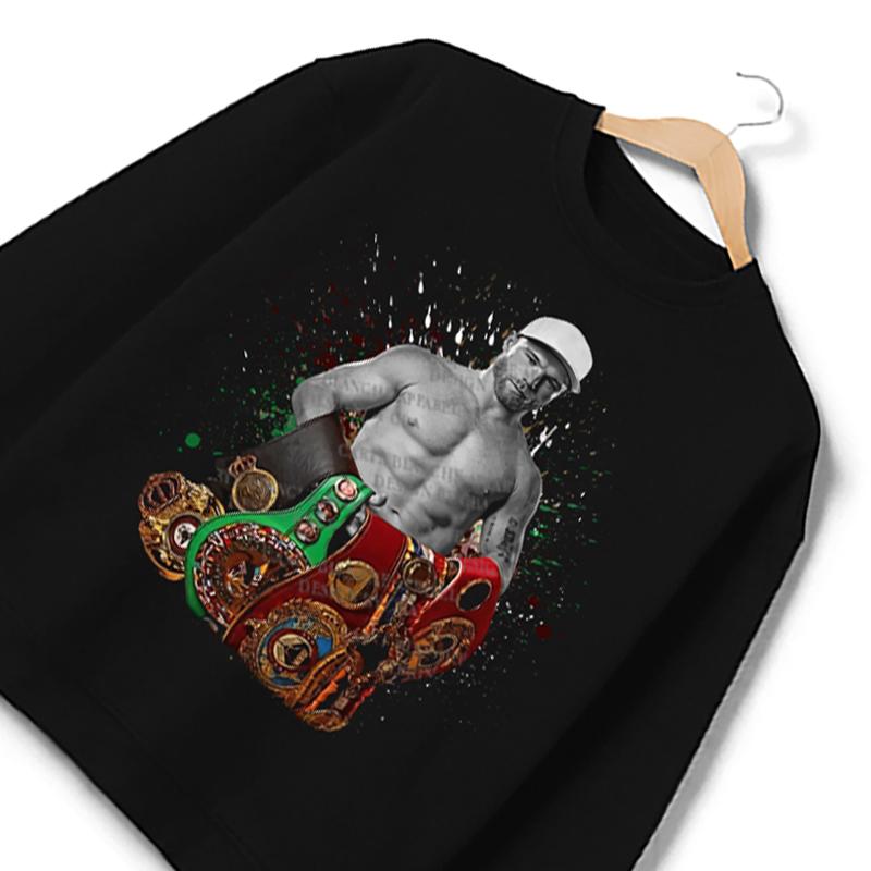 Canelo Alvarez Undisputed Champ Mexico Goat Saul Alvarez Boxing Vintage Style Graphic Design T-Shirt Crewneck Cotton